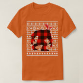 Red Pset Buffalo Bigfoot T-shirt (Design voorkant)