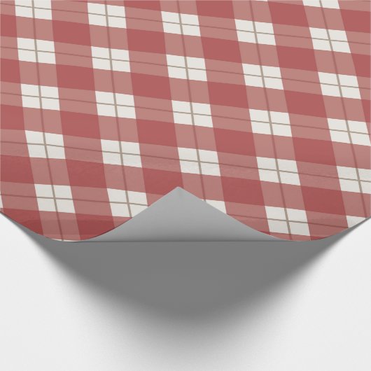 Red Pset Cadeaupapier (Hoek)