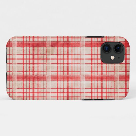 Red Pset Case-Mate iPhone Case (Achterkant (horizontaal))