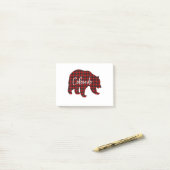 Red Pset Colorado Beer Matching Pajama Post-it® Notes (Op bureau)