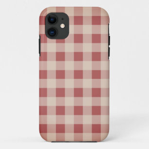 Red Pset Country Red Gingham Case-Mate iPhone Case