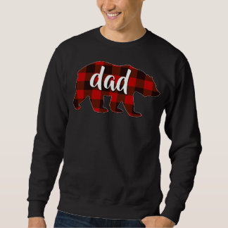 Red Pset Dad Buffalo Matching Family Papa Pajama Trui