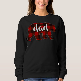 Red Pset Dad Buffalo Matching Family Papa Pajama Trui