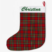 Red Pset Design Large Kerstmis Stocking Grote Kerstsok (Achterkant)