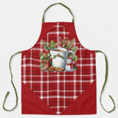 Red Pset en kleine slaapkamer Schort (Voorkant)