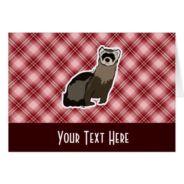 Red Pset Ferret (Voorkant Horizontaal)