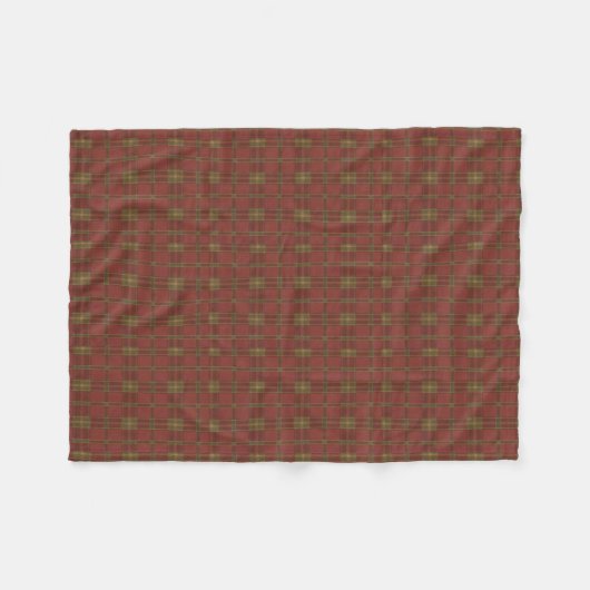 Red Pset Fleece Blanket (Voorkant (Horizontaal))