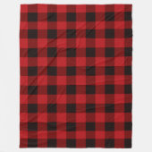 Red Pset Fleece Deken (Voorkant)