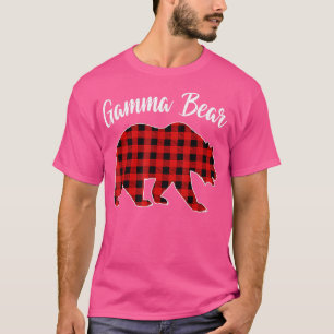Red Pset Gamma Beer Matching Buffalo Family Pajam T-shirt