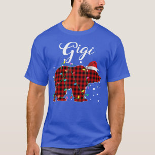 Red Pset Gigi Beer Matching Buffalo Pajama T-shirt