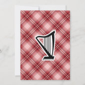 Red Pset Harp Kaart (Achterkant)