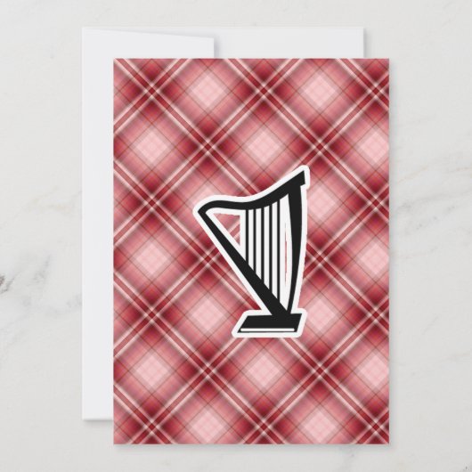 Red Pset Harp Kaart (Achterkant)