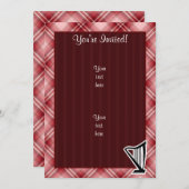 Red Pset Harp Kaart (Voorkant / Achterkant)