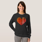 Red Pset Heart Amped 1974 T-shirt (Voorkant volledig)