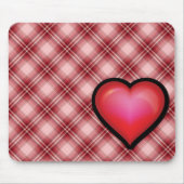 Red Pset Heart Muismat (Voorkant)