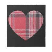 Red Pset Heart Notitieblok (Voorkant)