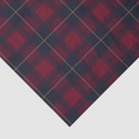 Red Pset Holiday Tissuepapier (Detail)