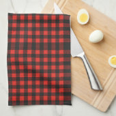 Red Pset-kerstdecor Kitchen Theedoek (Quarter Fold)