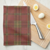 Red Pset Kitchen Towel Theedoek (Quarter Fold)