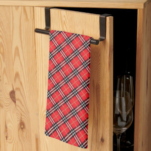 Red Pset Kitchen Towel Theedoek