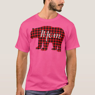 Red Pset mam Beer Matching Pajama Family Buffalo T-shirt