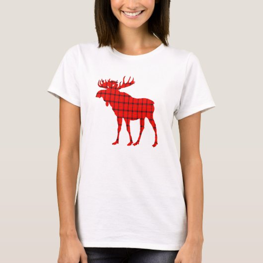 Red Pset Moose T-shirt (Voorkant)
