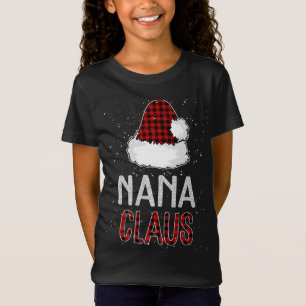 Red Pset Nana Claus - Matching Family Funny Chris T-shirt