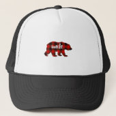 Red Pset oom Buffalo Matching Family Pajama Chr Trucker Pet (Voorkant)