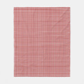Red Pset Picnic Fleece Deken (Voorkant)