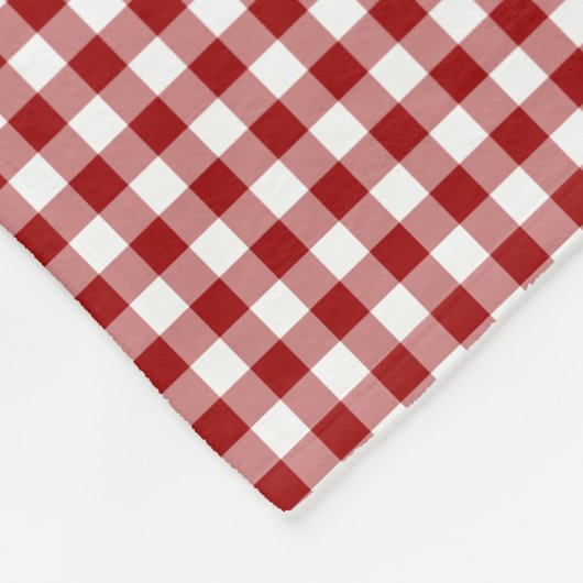 Red Pset Picnic Fleece Deken (Hoek)