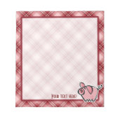 Red Pset Pig Notitieblok (Voorkant)