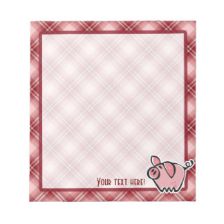 Red Pset Pig Notitieblok
