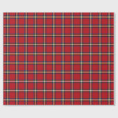 Red Pset, Royal Stewart Tartan Cadeaupapier (Vlak)