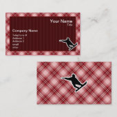 Red Pset Snowboarding Visitekaartje (Voorkant / Achterkant)