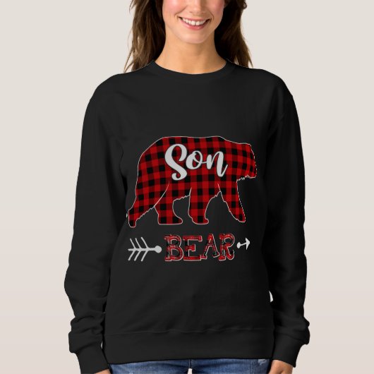 Red Pset Son Beer Shirt Matching Pajama Family Bu (Voorkant)