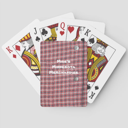 Red Pset Speelkaarten (Achterkant)