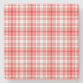 Red Pset Stenen Onderzetter (Voorkant)