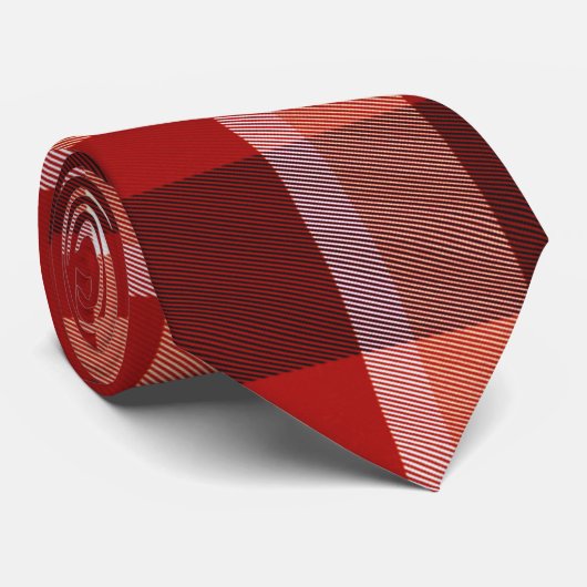 Red Pset Stropdas (Opgerold)