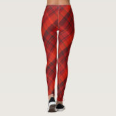 Red Pset Tartan Leggings (Achterkant)