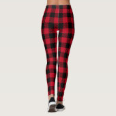 Red Pset Tartan Leggings (Achterkant)
