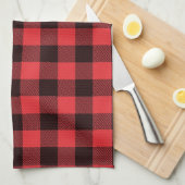 Red Pset Theedoek (Quarter Fold)