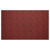 Red Pumpkin Happy Halloween Modern Stof (Fat Quarter)
