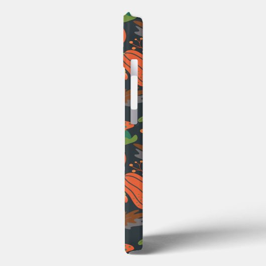 Red pumpkin seamless pattern and carrots Case-Mate iPhone case (Achterkant / Links)