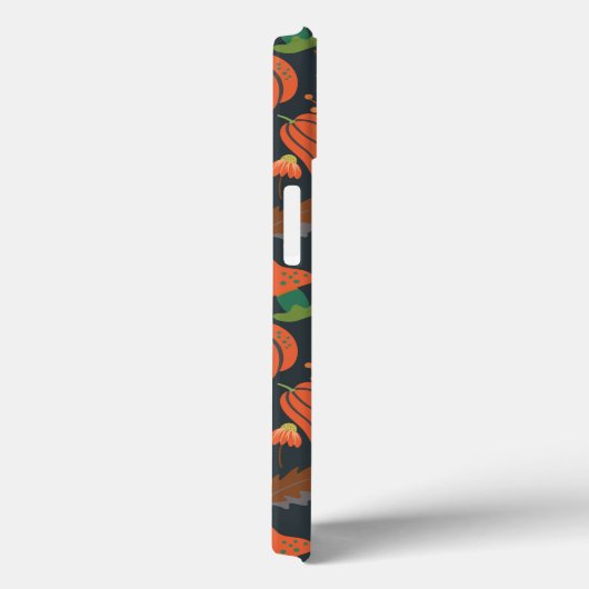 Red pumpkin seamless pattern and carrots Case-Mate iPhone case (Achterkant / Rechts)