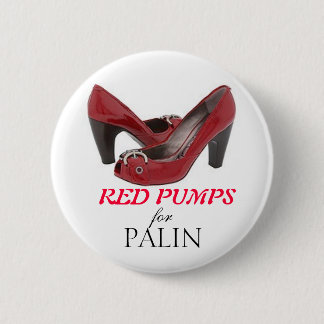RED PUMPS voor Palin Ronde Button 5,7 Cm