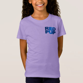 Red Pup Girl's T T-shirt