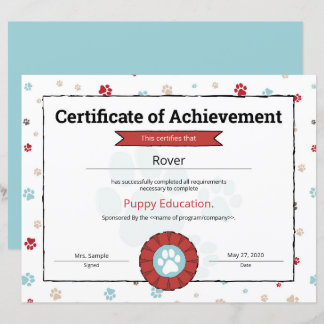 Red Puppy Program Pet Obedience School Pre Puppy