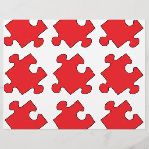 RED PUZZZLE PIECE