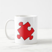 RED PUZZZLE PIECE KOFFIEMOK (Links)