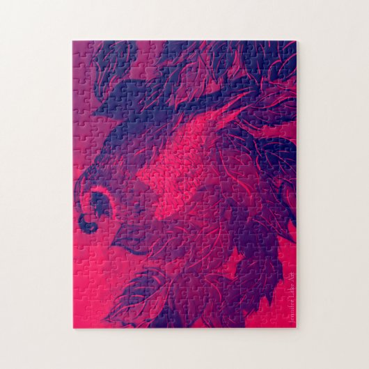 Red Quail Puzzle Legpuzzel (Verticaal)